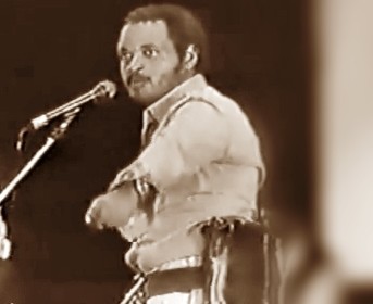 An EPLF Fighter-actor performing in a propaganda show in Europe in 1980’s